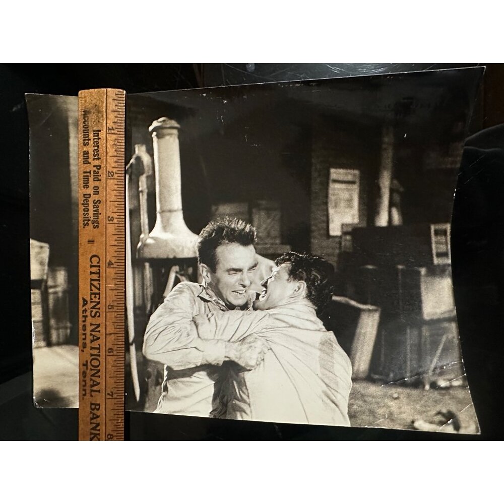 Vintage The Young Lions 1958 Montgomery Clift Fight Scene Movie Still Photo - Picture 5 of 14